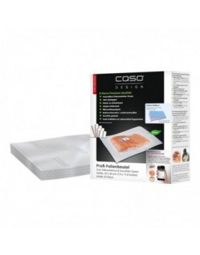Caso | Foil Bags | 01219 | 50 units | Dimensions (W x L) 20 x 30 cm | Ribbed