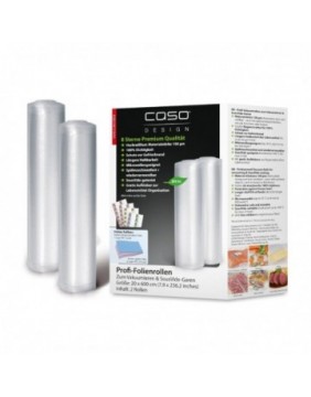 Caso | Foil rolls | 01221 | 2 units | Dimensions (W x L) 20 x 600 cm | Ribbed