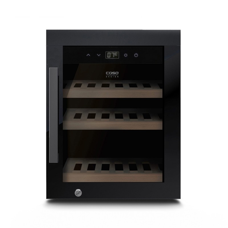 Caso | Wine Cooler | WineExclusive 12 | Energy efficiency class G | Bottles capacity 12 | Cooling type Compressor technology | 