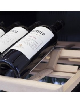 Caso | Wine Cooler | WineComfort 1260 Smart | Energy efficiency class G | Free standing | Bottles capacity 126 | Stainless stee