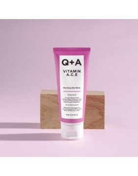 Q+A Vitamin A.C.E Gelinė gaivinamoji veido kaukė, 75ml
