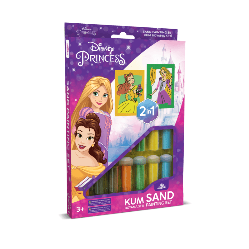 Spalvoto smėlio rinkinys "Princesės"