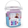 Violetinės spalvos kinetinis smėlis"Frozen" 350g.