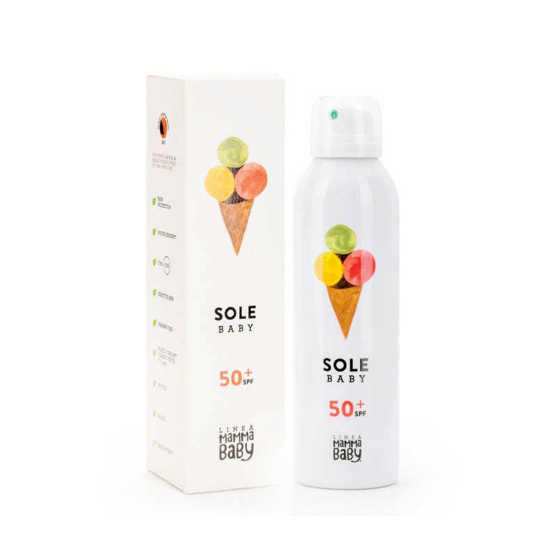 Linea Mamma baby Apsauga nuo saulės kūdikiams SPF 50