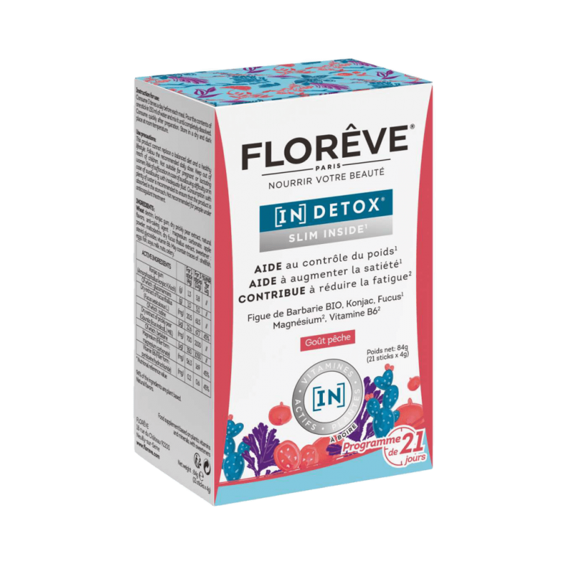 FLOREVE maisto papildai lieknėjimui (IN) DETOX SLIM INSIDE