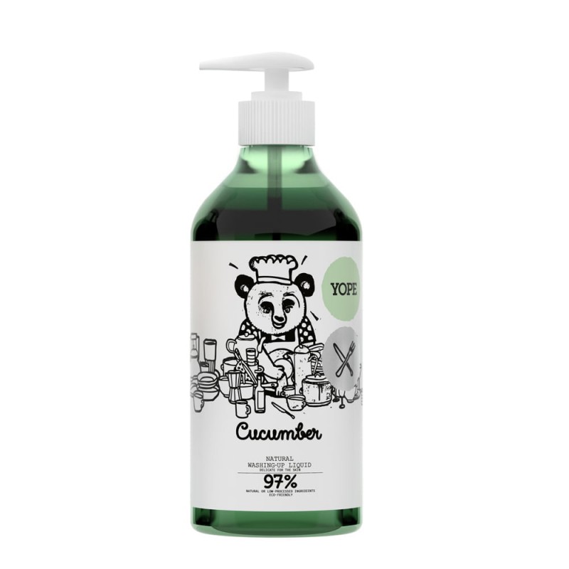 YOPE natūralus indų plovimo skystis 750ml.