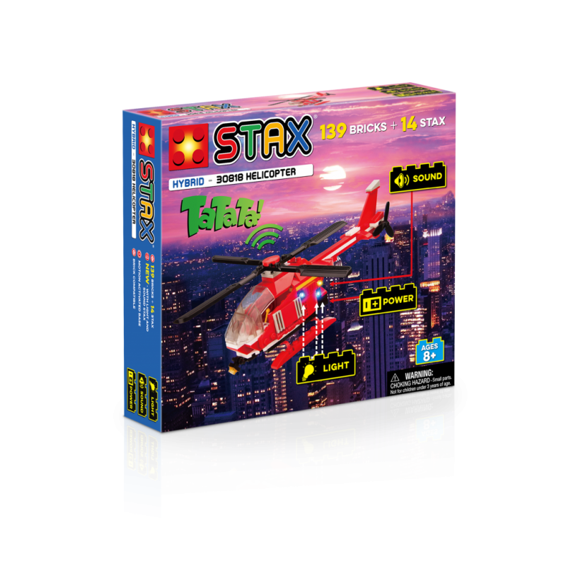 STAX Hybrid Malūnsparnis, 8+