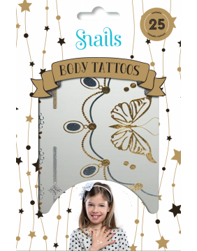 Snails Kūno Tatuiruotė...