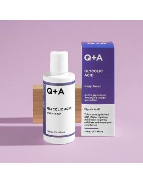 Q+A Glycolic Acid Daily Toner Veido tonikas su glikolio rūgštimi, 100ml