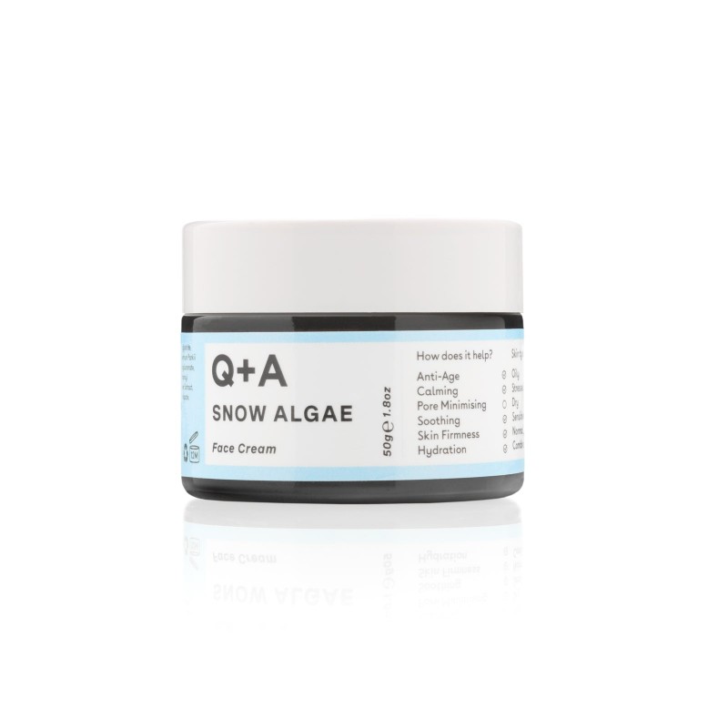 Q+A Snow Intensyviai maitinantis veido kremas, 50g