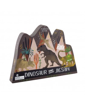 Dėlionė, Dinozaurai, 80 det.