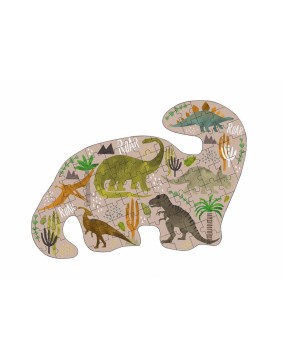 Dėlionė, Dinozaurai, 80 det.