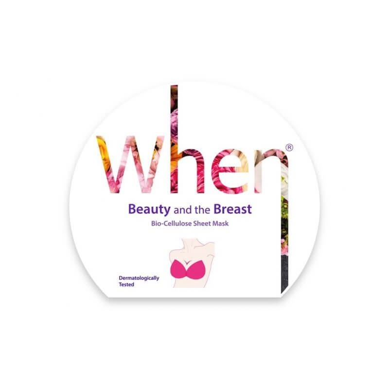 When® Beauty bioceliuliozinė lakštinė krūtinės kaukė