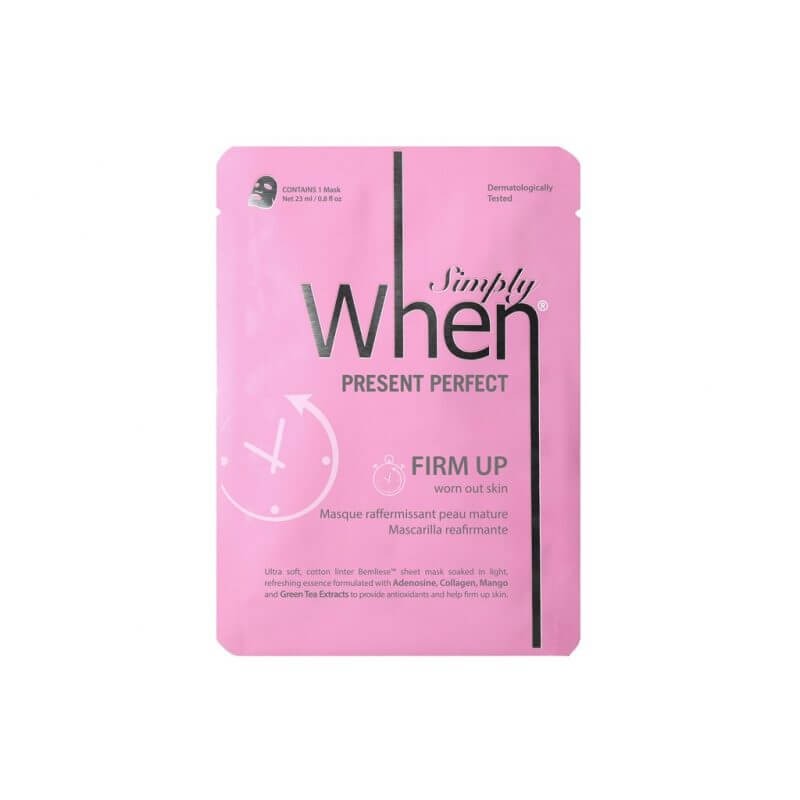Simply When® Perfect stangrinanti itin minkštos medvilnės veido kaukė