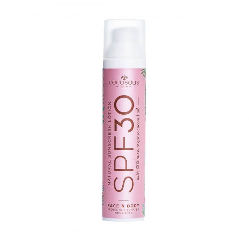 Cocosolis SPF 30 natūralus apsauginis losjonas nuo saulės