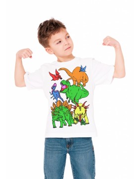 Splat Planet marškinėliai su flomasteriais, Dinozaurai