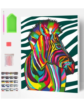 Splat Planet deimantinė dėlionė ZEBRAS 30x40 cm