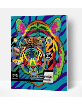 Splat Planet deimantinė dėlionė POP TIGRAS 30x40 cm