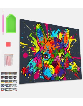 Splat Planet deimantinė dėlionė PRANCŪZŲ BULDOGAS 30x40 cm