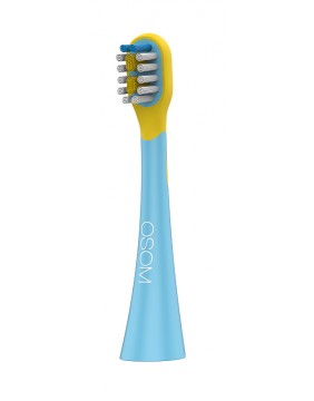 Vaikiškas, įkraunamas, elektrinis dantų šepetėlis, mėlynas OSOMORALK6XBLUE