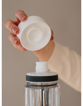 EQUA Plastikinė gertuvė be BPA White