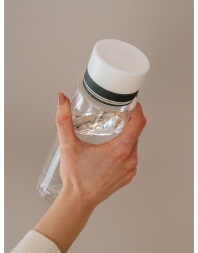 EQUA Plastikinė gertuvė be BPA White