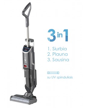 Įkraunamas plaunantis dulkių siurblys Zyle Cordless WetCleanZYWETCLEAN