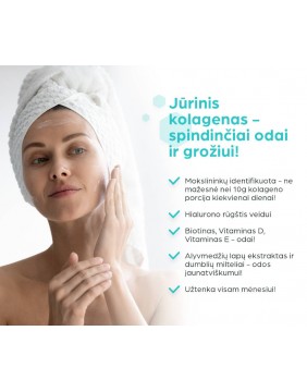 SAPIENS Jūrinis Hidrokolagenas (su hialuronu)