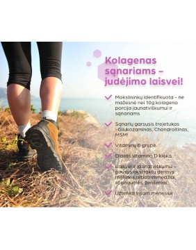 SAPIENS Forte kolagenas (sąnariams su vit. D)