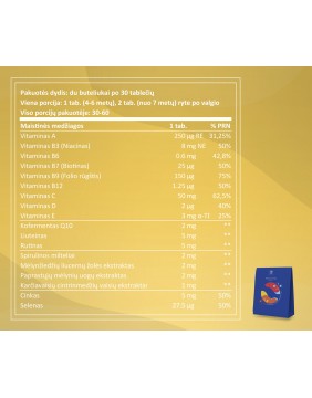 SAPIENS Multivitaminai Vaikams