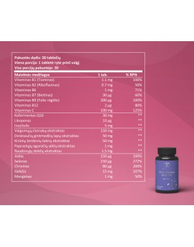 SAPIENS Multivitaminai moterims