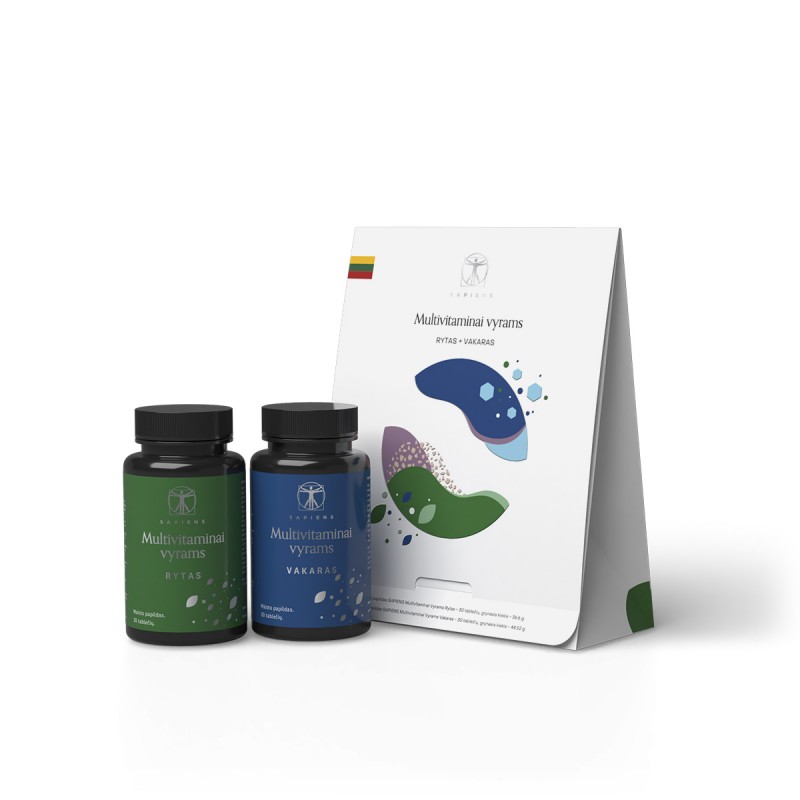 SAPIENS Multivitaminai Vyrams