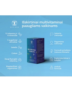 SAPIENS Multivitaminai Vaikinams