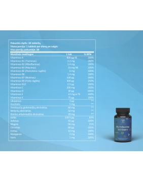 SAPIENS Multivitaminai Vaikinams