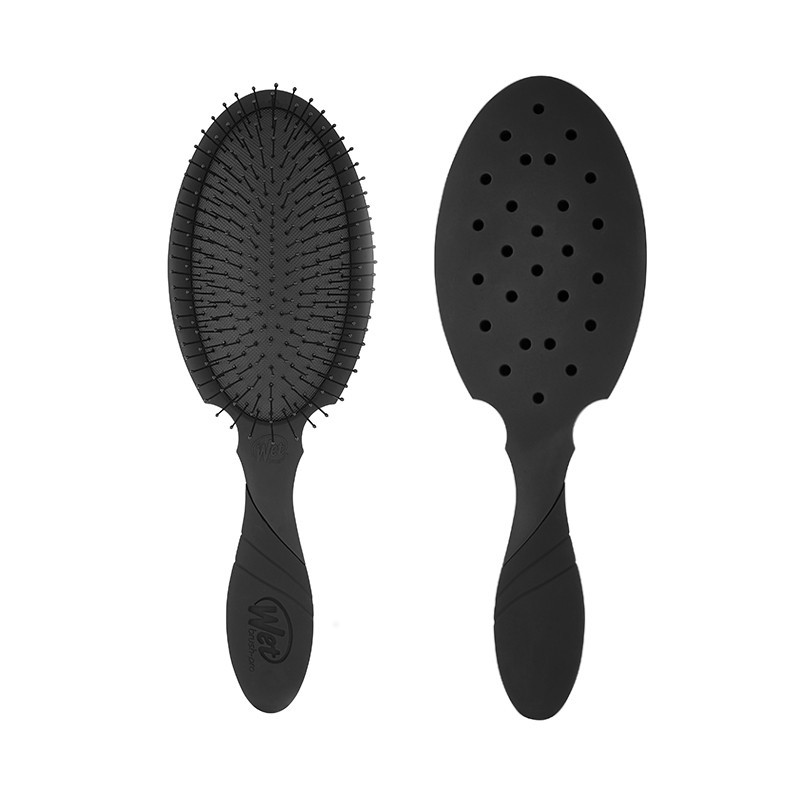 WETBRUSH PRO BACKBAR DETANGLER plaukų šepetys, juodas