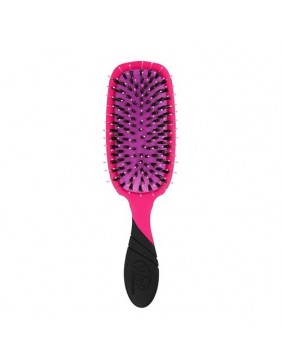 WETBRUSH PRO SHINE ENHANCER plaukų šepetys su šerno šereliais, rožinis