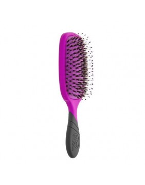 WETBRUSH PRO SHINE ENHANCER plaukų šepetys su šerno šereliais, violetinis