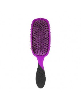 WETBRUSH PRO SHINE ENHANCER plaukų šepetys su šerno šereliais, violetinis