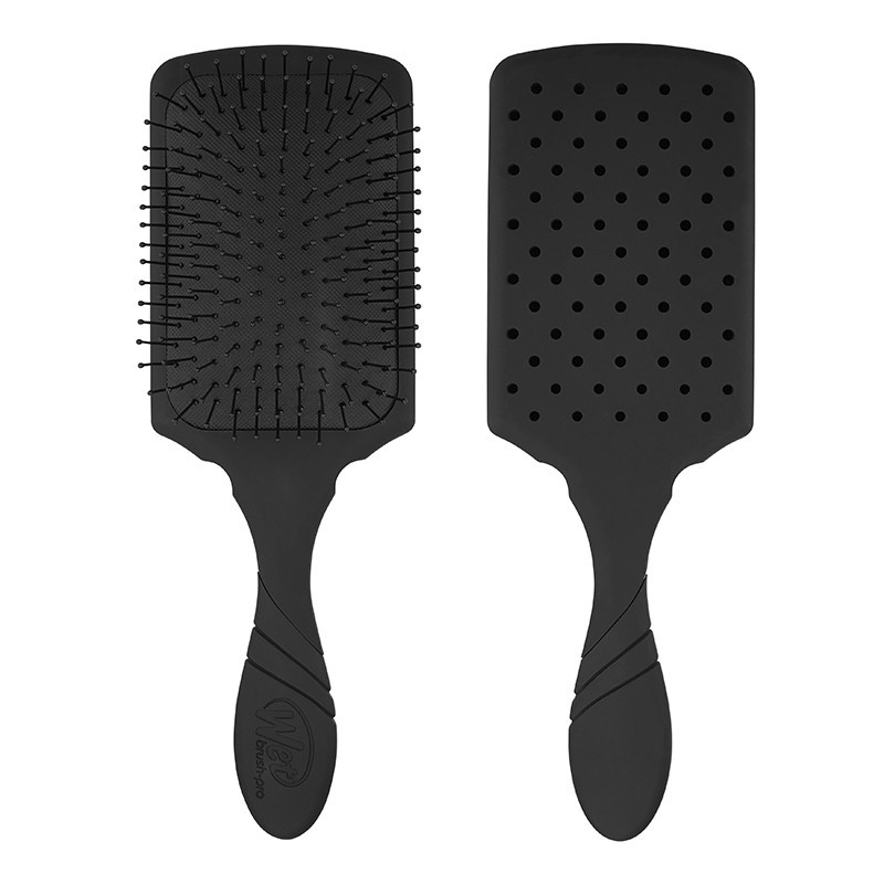 WETBRUSH PRO PADDLE DETANGLER plaukų šepetys ilgiems plaukams, juodas