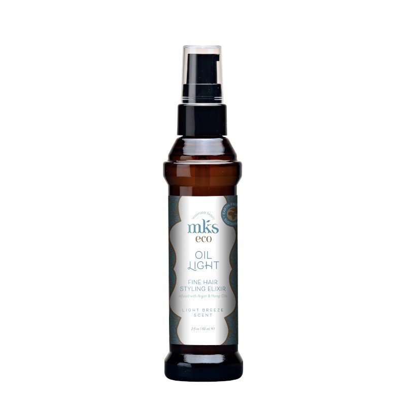 MKS eco (Marrakesh) OIL LIGHT LIGHT BREEZE lengvas aliejus ploniems plaukams, 60 ml.
