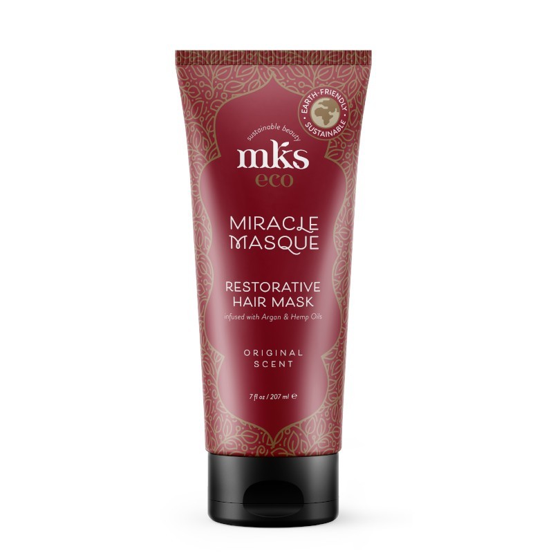 MKS eco (Marrakesh) MIRACLE MASQUE plaukus atkurianti kaukė, 207 ml.