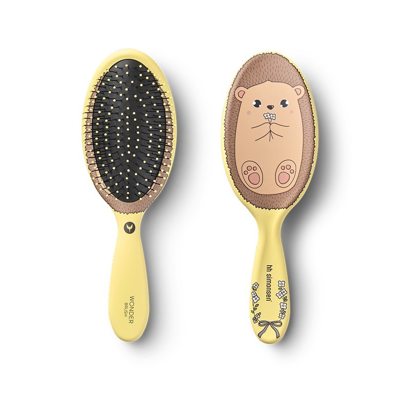 HH SIMONSEN WONDER BRUSH KIDS HEDGEHOG vaikiškas plaukų šepetys