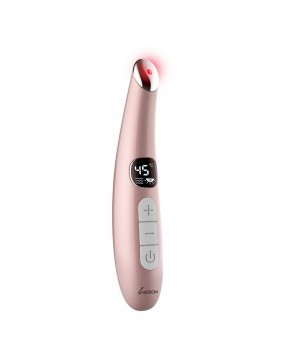 Paakių masažuoklis Be Osom Rose Gold Eye Massager BEOSOM1203RG, su vibracija, šildymu ir raudona LED šviesa