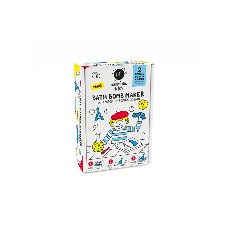 Nailmatic KIDS PARIS Bath Bomb Maker Vonios burbulo gaminimo rinkinys, 1vnt