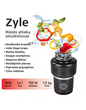 Maisto atliekų smulkintuvas ZY005WD