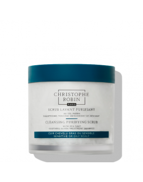 Christophe Robin CLEANSING PURIFYING SCRUB galvos odos šveitiklis su jūros druska