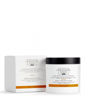 Christophe Robin SHADE VARIATION MASK - CHIC COPPER dažanti plaukų kaukė, 250 ml.
