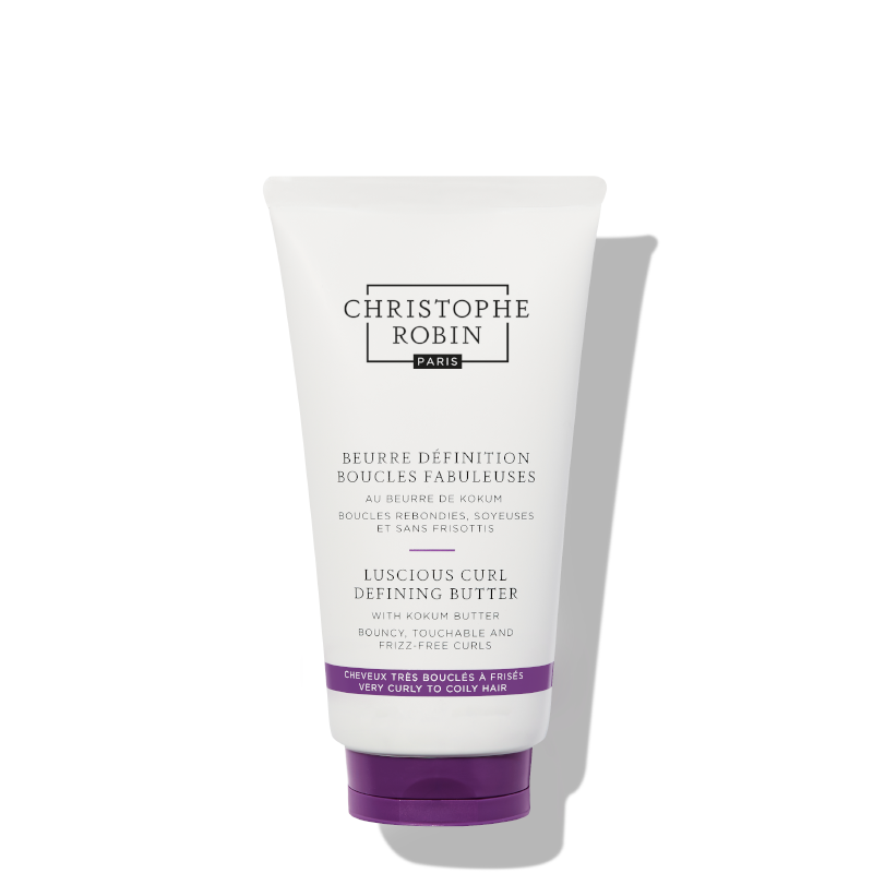 Christophe Robin LUSCIOUS CURL DEFINING BUTTER garbanų formavimo sviestas, 150 ml.