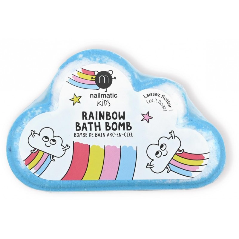 Nailmatic KIDS RAINBOW Bath Bomb Vonios burbulas, 160g