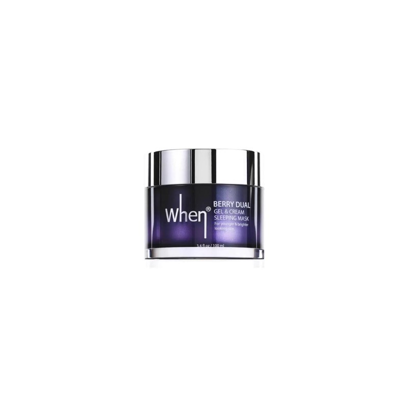 When® Berry Dual Gel & Cream miego kaukė nuo senėjimo 100 ml.